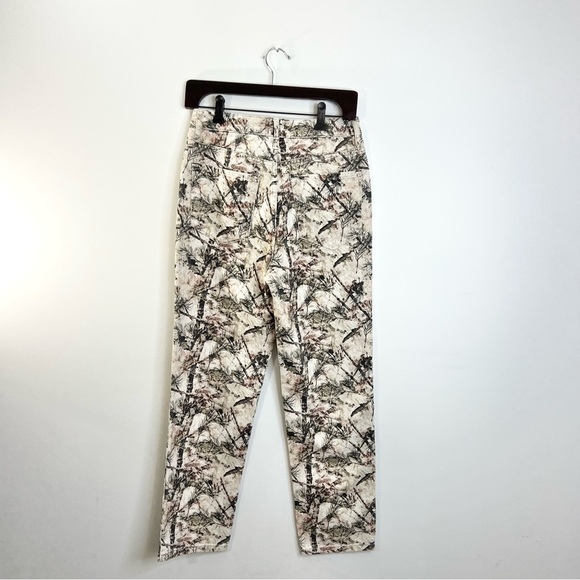 BDG Urban Outfitters slim straight high rise pine cone camouflage jeans 27 - Picture 6 of 13